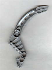 50910 - Bionicle Visorak Fang with 2 Pin Holes (Roporak)