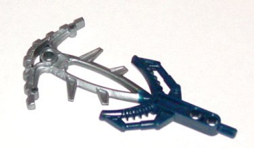 50924pb01 - Bionicle Weapon Hordika Fin Barb with Molded Pearl Light Gray Flexible End Pattern
