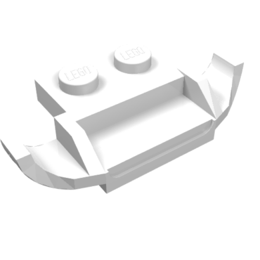 50949 - Plate, Modified 1 x 2 with Racers Car Grille