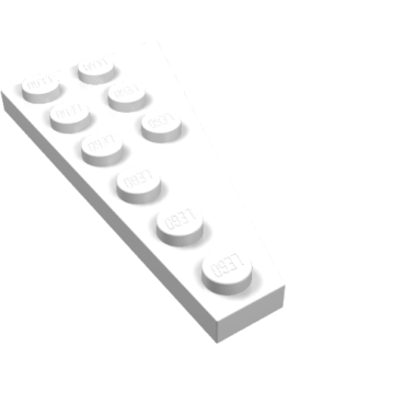 54384 - Wedge, Plate 6 x 3 Left