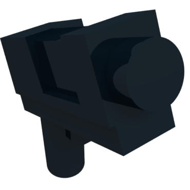 55707a - Minifigure, Utensil Batman Batwing (two wings with ring in middle)