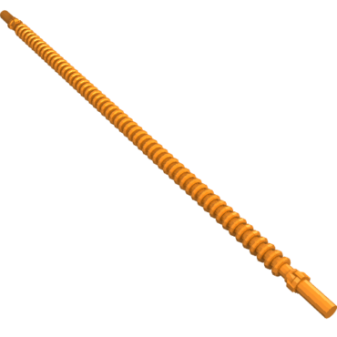 57539 - Hose, Flexible Ribbed with 8mm Ends 19L / 15.2cm