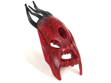57549pb01 - Bionicle Head, Barraki Kalmah with Marbled Black Pattern
