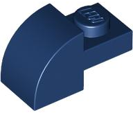5841 - Slope, Curved 2 x 1 with Recessed Stud