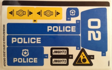 60172stk01 - Sticker Sheet for Set 60172 - (36526/6212324)