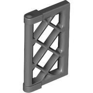 60607 - Pane for Window 1 x 2 x 3 Lattice with Thick Corner Tabs