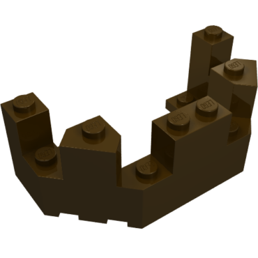 6066 - Castle Turret Top 4 x 8 x 2 1/3