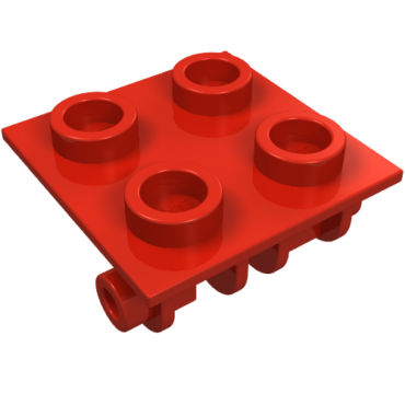 6134 - Hinge Brick 2 x 2 Top Plate