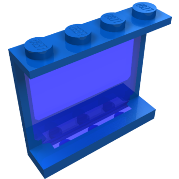 6156 - Panel 1 x 4 x 3 with Fixed Glass