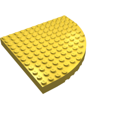 6162 - Brick, Round Corner 12 x 12