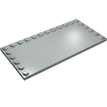 6178 - Tile, Modified 6 x 12 with Studs on Edges