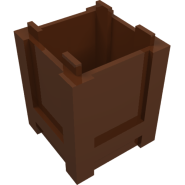 61780 - Container, Box 2 x 2 x 2 - Top Opening