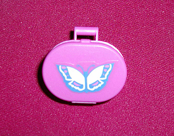 6203pb04 - Scala Utensil Oval Case with Butterfly Pattern (Sticker) - Set 5870