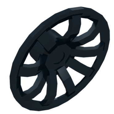 62701 - Wheel Cover 9 Spoke - 24mm D. - for Wheels 55982 and 56145