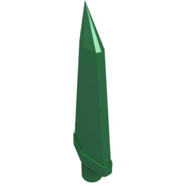 64727 - Minifigure, Weapon Sword, Spike Flexible 3.5L with Bar End