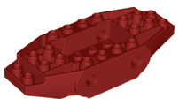 65186 - Vehicle, Base 4 x 10 x 1 2/3 with 4 Side Pin Holes
