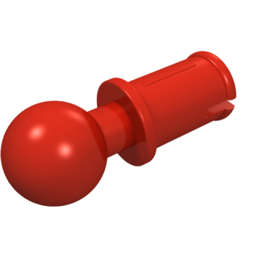 6628 - Technic, Pin with Friction Ridges and Tow Ball (Undetermined Type)