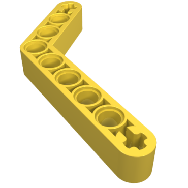 6629 - Technic, Liftarm, Modified Bent Thick 1 x 9 (6 - 4)
