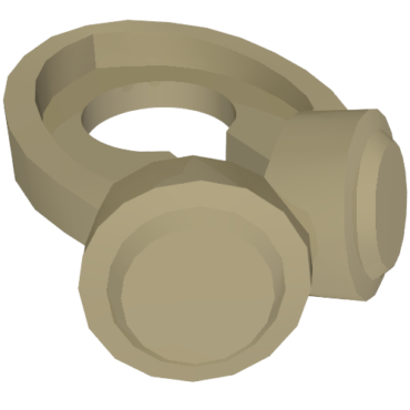 66913 - Minifigure Headphones Around Neck