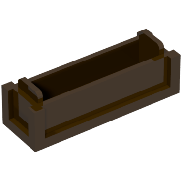 69066 - Container, Box 1 x 3 x 2/3 - Top Opening