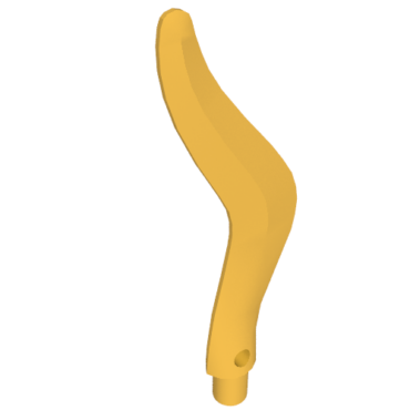 69858 - Wave Rounded Curved Single with Bar End (Flame, Sword)