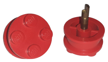 7039b - Wheel with 4 Studs and Axle Cam for Motor