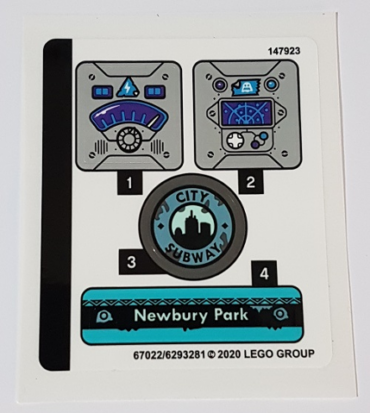 70427stk01 - Sticker Sheet for Set 70427 - (67022/6293281)