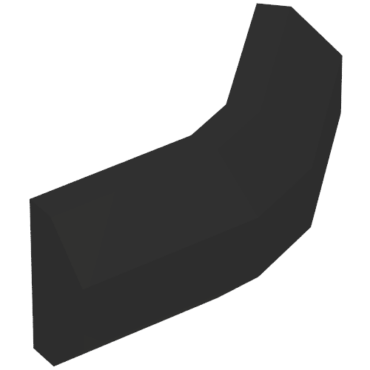 70962 - Technic Rubber Bumper Angled 2 x 2 - 2 x 2