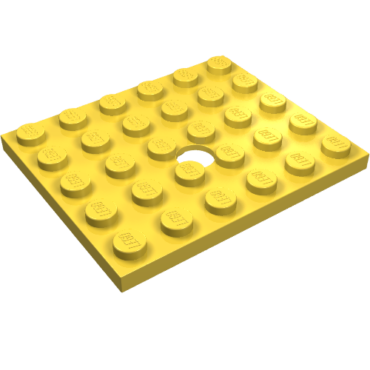 711 - Plate, Modified 5 x 6 with Hole