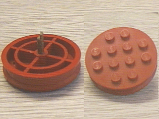 715a - Wheel with 12 Studs and Axle Cam for Motor