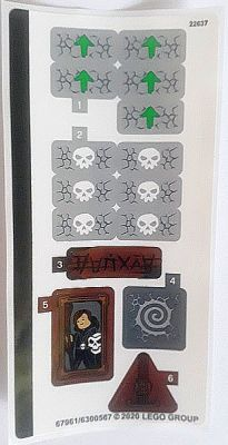 71722stk01 - Sticker Sheet for Set 71722 - (67961/6300567)
