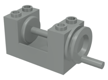 73037c00 - String Reel Winch 2 x 4 x 2 with Light Gray Drum