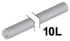 75c10 - Hose, Rigid 3mm D. 10L / 8.0cm