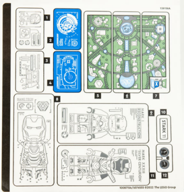 76216stk01 - Sticker Sheet for Set 76216 - (10087156/6376555)