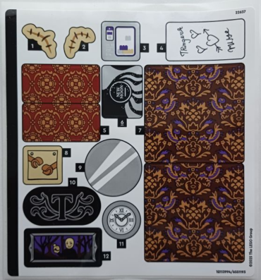 76785stk01 - Sticker Sheet for Set 76785 - (10113994/6551193)
