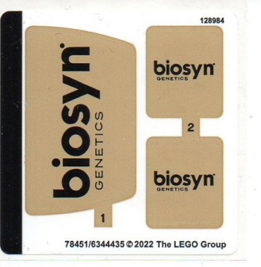 76951stk01 - Sticker Sheet for Set 76951 - (78451/6344435)