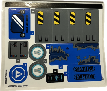 77073stk01 - Sticker Sheet for Set 77073 - (10110125/6515543)