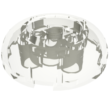 79850 - Brick, Round 4 x 4 Dome Top with 2 x 2 Recessed Center