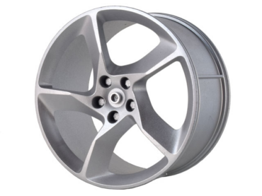 80280 - Wheel 75mm D. x 41mm Technic Racing Large #1 Model Left Side (Spokes Slanted Left)