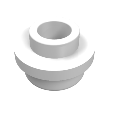 85861 - Plate, Round 1 x 1 with Open Stud