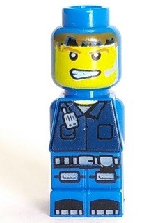 85863pb026 - Microfigure Magma Monster Blue (4585362 / 4594785)