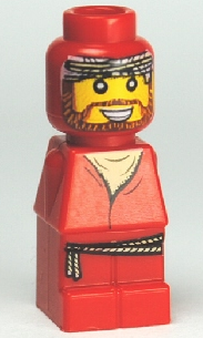 85863pb030 - Microfigure Orient Bazaar Merchant Red (4594143)