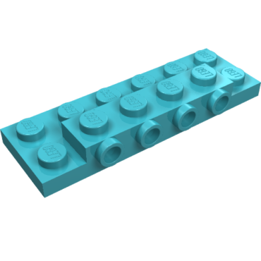 87609 - Plate, Modified 2 x 6 x 2/3 with 4 Studs on Side