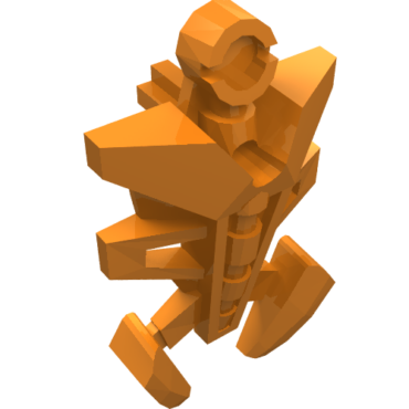87790 - Bionicle Armor Small Triangular with Pincer End