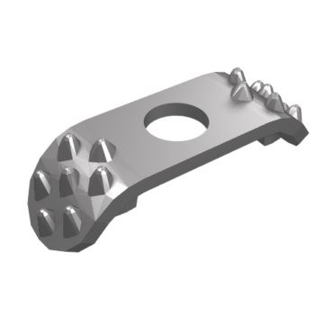 88295 - Minifigure Armor Shoulder Pads with Spikes on Top