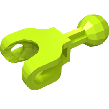 90611 - Hero Factory Arm / Leg with Ball Joint on Axle and Ball Socket, Short