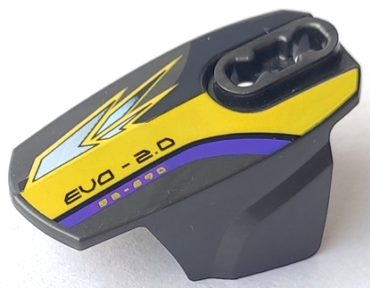 90639pb004 - Hero Factory Armor with Ball Joint Socket - Size 5 with 'EVO 2.0' Pattern