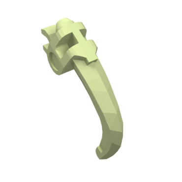 92220 - Hero Factory Weapon, Claw with Clip