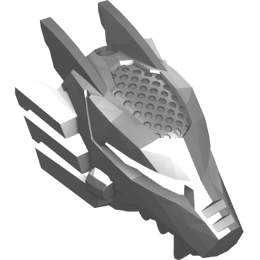 92228 - Hero Factory Mask, Wolf (Bulk)