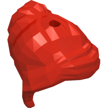 92257 - Mini Doll, Hair Friends Long Ponytail, Side Bangs, Hole on Top